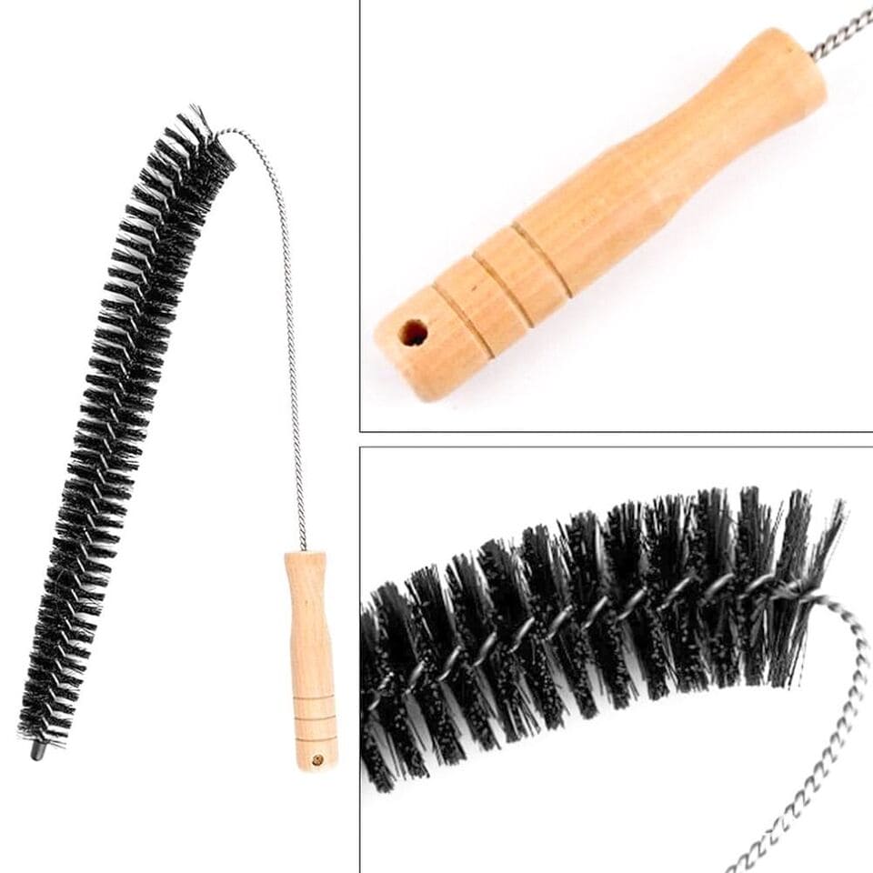 Bendable Vent Cleaning Brush, Wooden Handle Nylon Duster Brush, Flexible Long Multipurpose Duster, Household Coil Curling Brush Bendable Vent Cleaning Brush, Wooden Handle Nylon Duster Brush, Flexible Long Multipurpose Duster, Household Coil Curling Brush